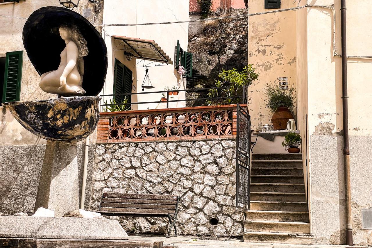 Casa Storica Con Terrazzo Villa Castellina Marittima Luaran gambar